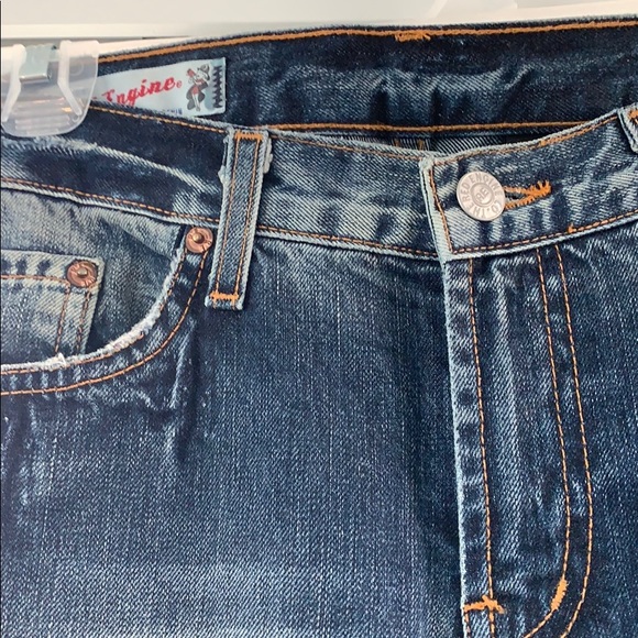 Red engine jeans - Picture 2 of 3